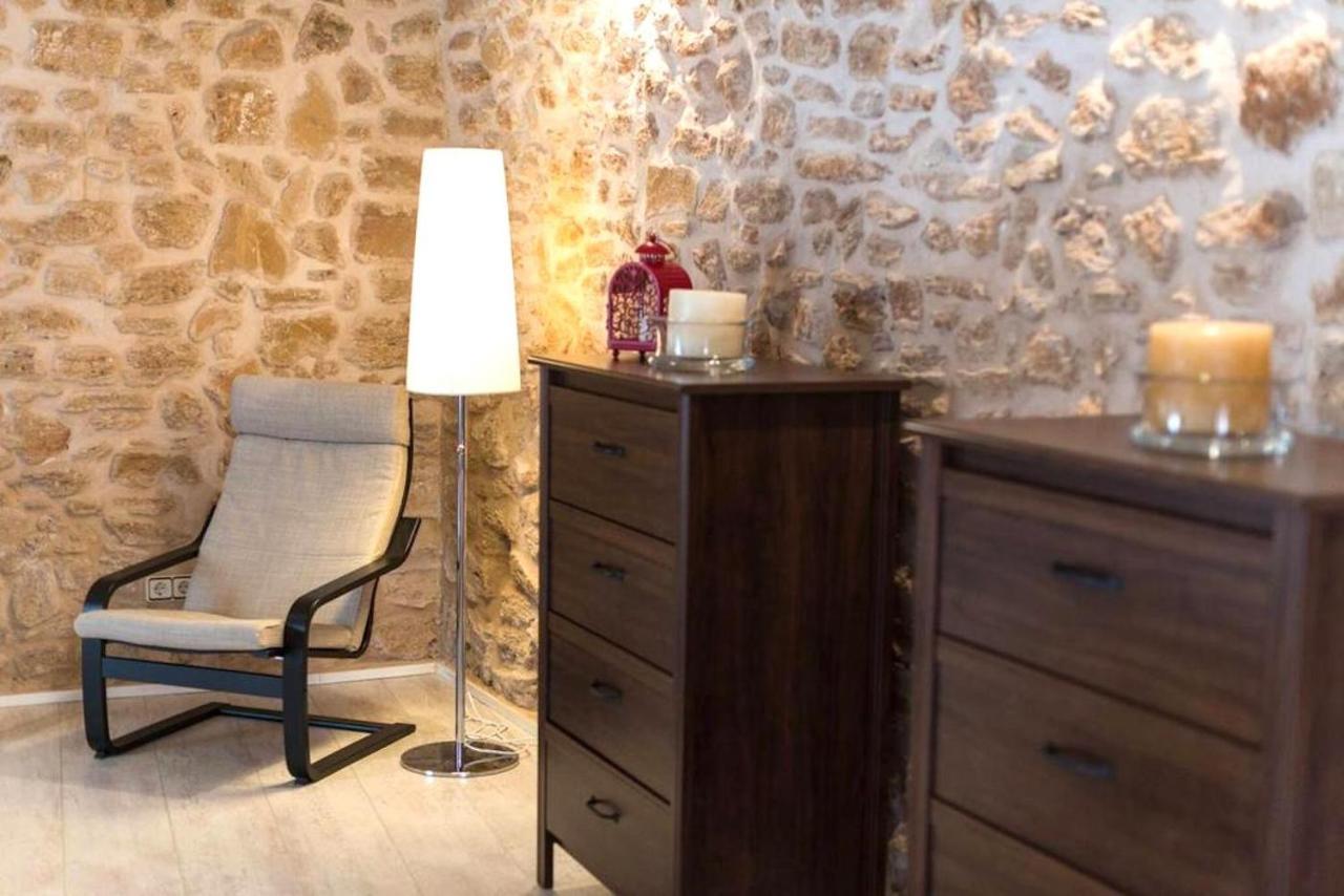 Casa Sa Pedra, En El Centro Historico De Alcudiaヴィラ エクステリア 写真